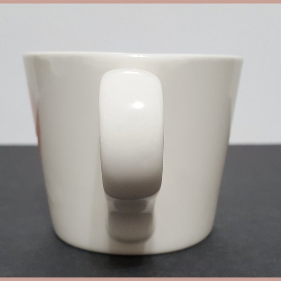 NEW RARE Pottery Barn Watercolor Heart Stoneware Mug 11 OZ - Picture 3 of 5